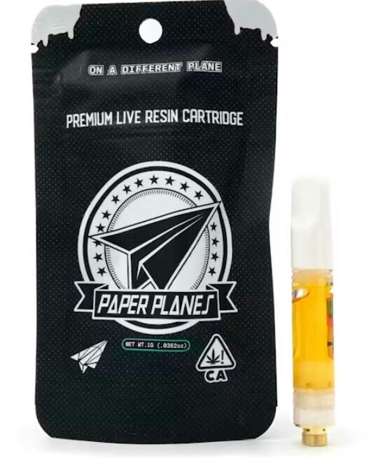 Paper Planes Live Resin Cartridge - Honey Buns
