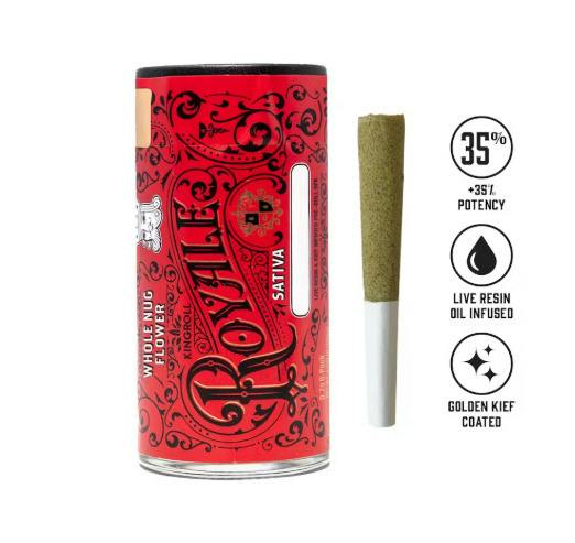 Kingroll Royale Preroll 6pk - Banana Blaze