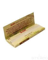 RAW - ORGANIC HEMP 1 1/4 - 50 COUNT - ROLLING PAPERS