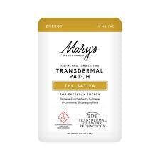 Marys Medicinals - Energy - THC Sativa - Transdermal Patch - 20mg