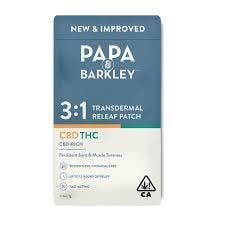 PAPA & BARKLEY - CBD RICH 3:1 - PATCH