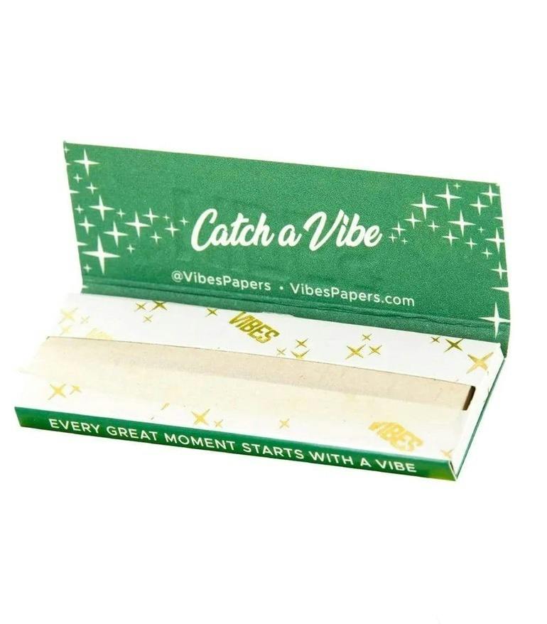 VIBES - HEMP 1 1/4 - 50 COUNT - ROLLING PAPERS