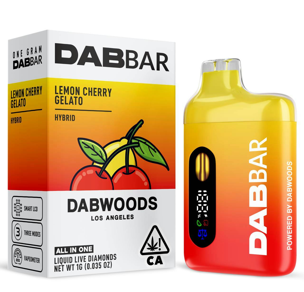 DABWOODS - LEMON — Lemon Cherry Gelato