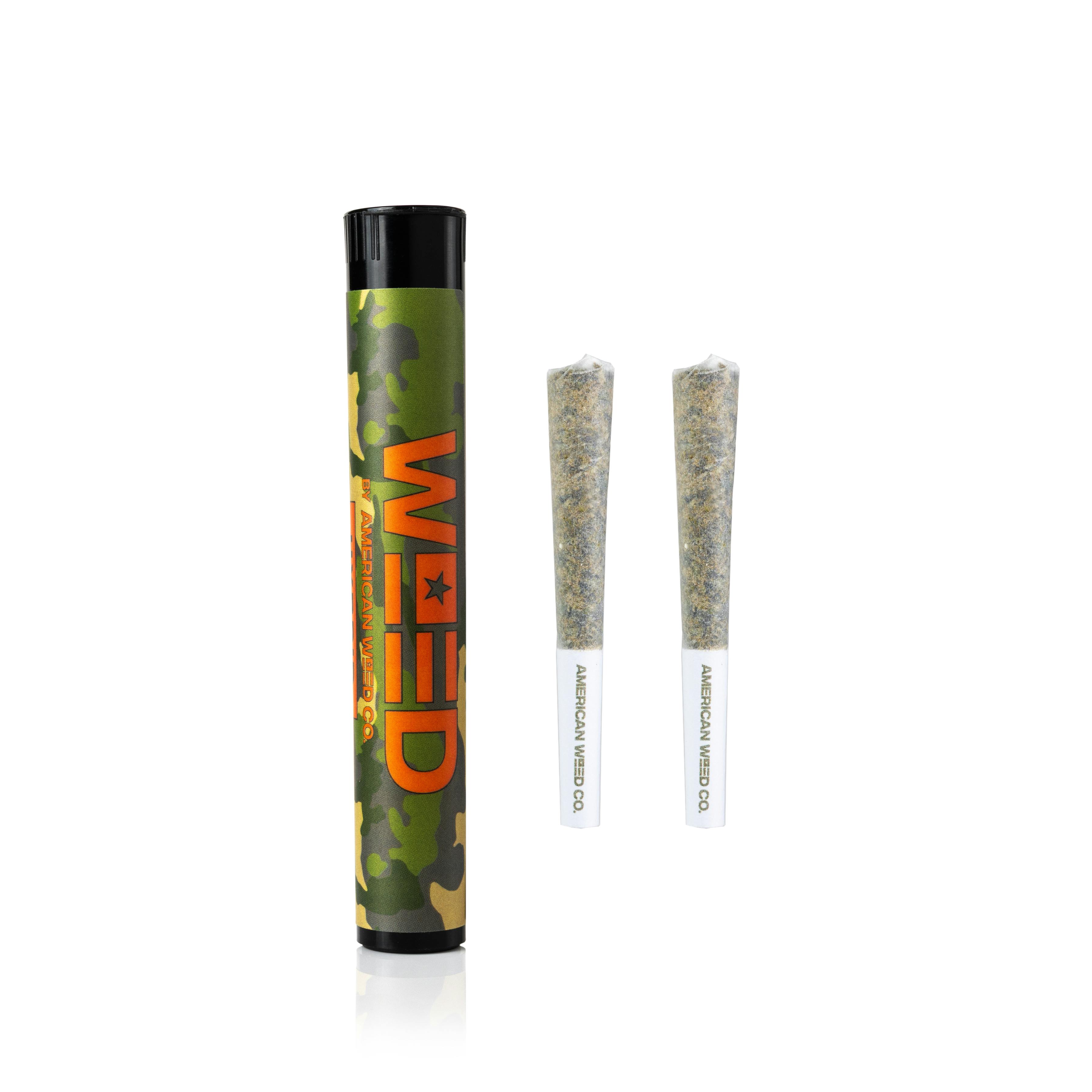 American Weed Co - Trop Cherry - Hybrid - Preroll - 2 Pack - 1g