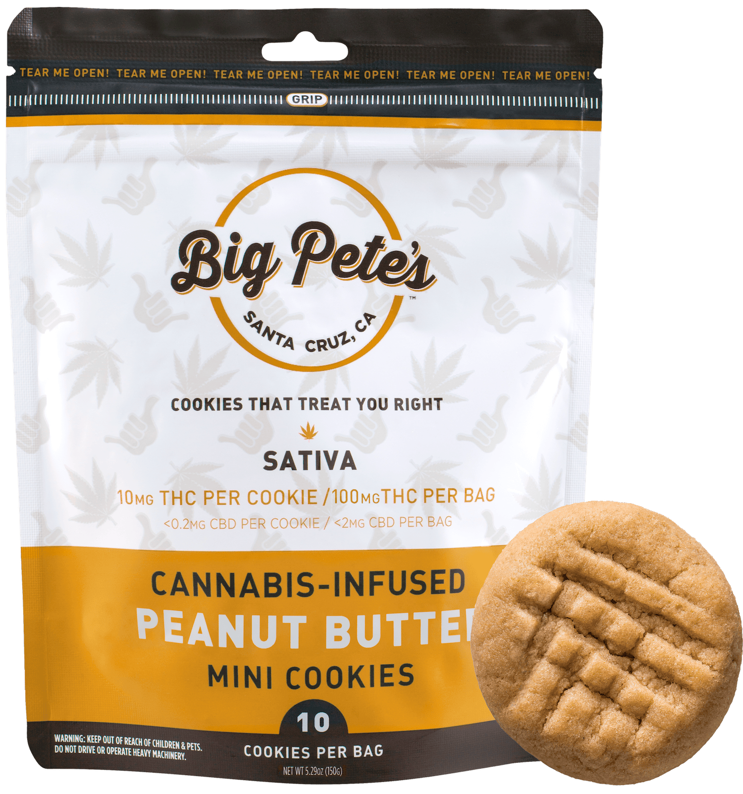 BIG PETES - — Peanut Butter - Mini Cookies