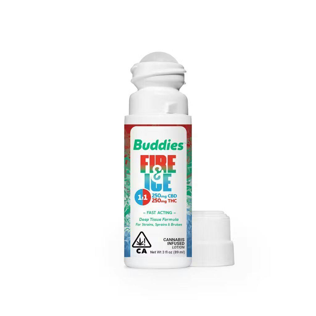Buddies - Fire & Ice THC - Roll On - 89mL