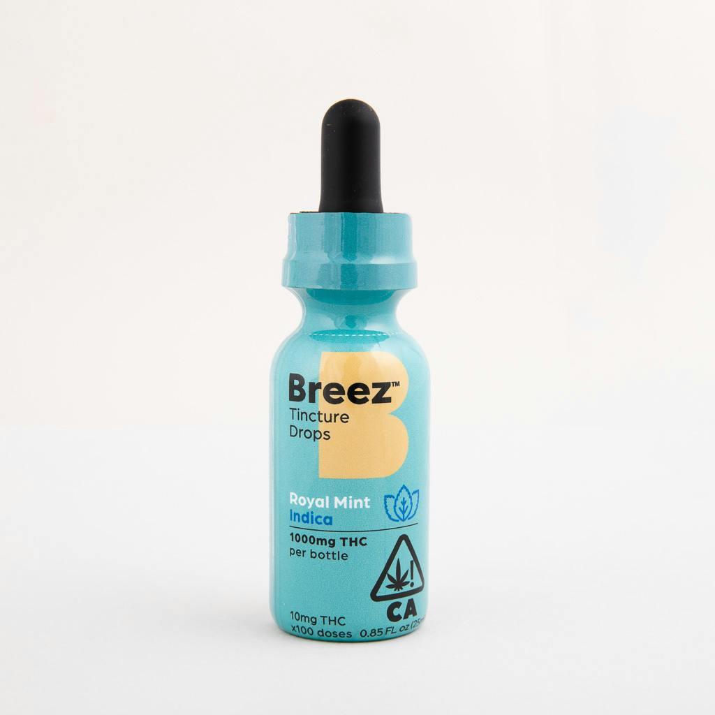 Breez - Royal Mint - Indica - Tincture - 1000mg
