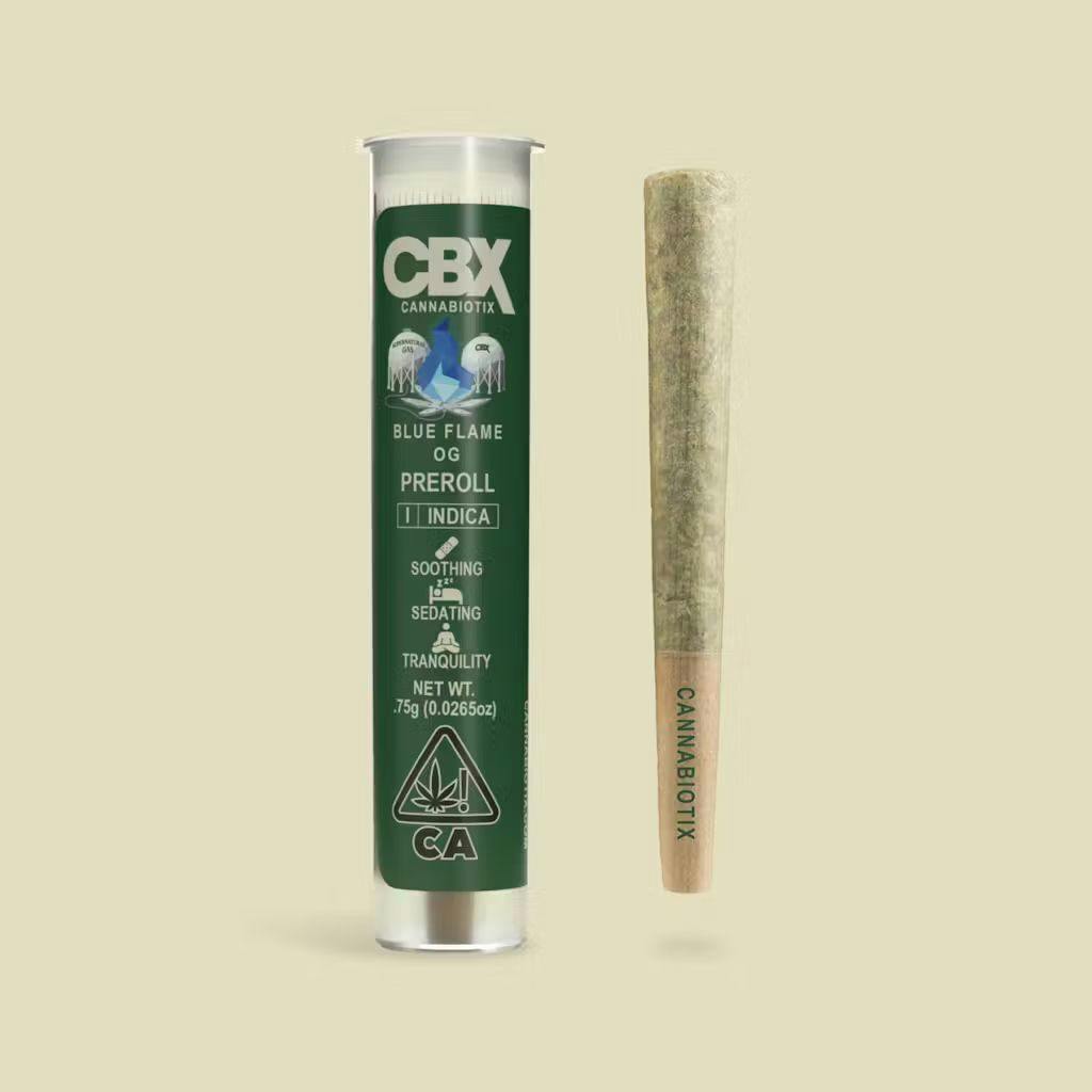 CBX - Blue Flame OG - Indica - Preroll .75g
