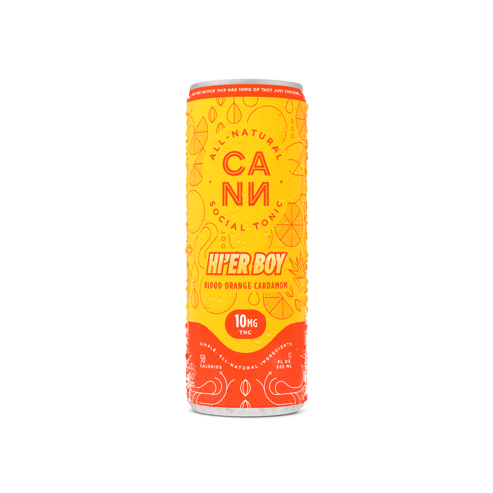 Cann — Blood Orange Cardamom - Hi Er Boy - Seltzer
