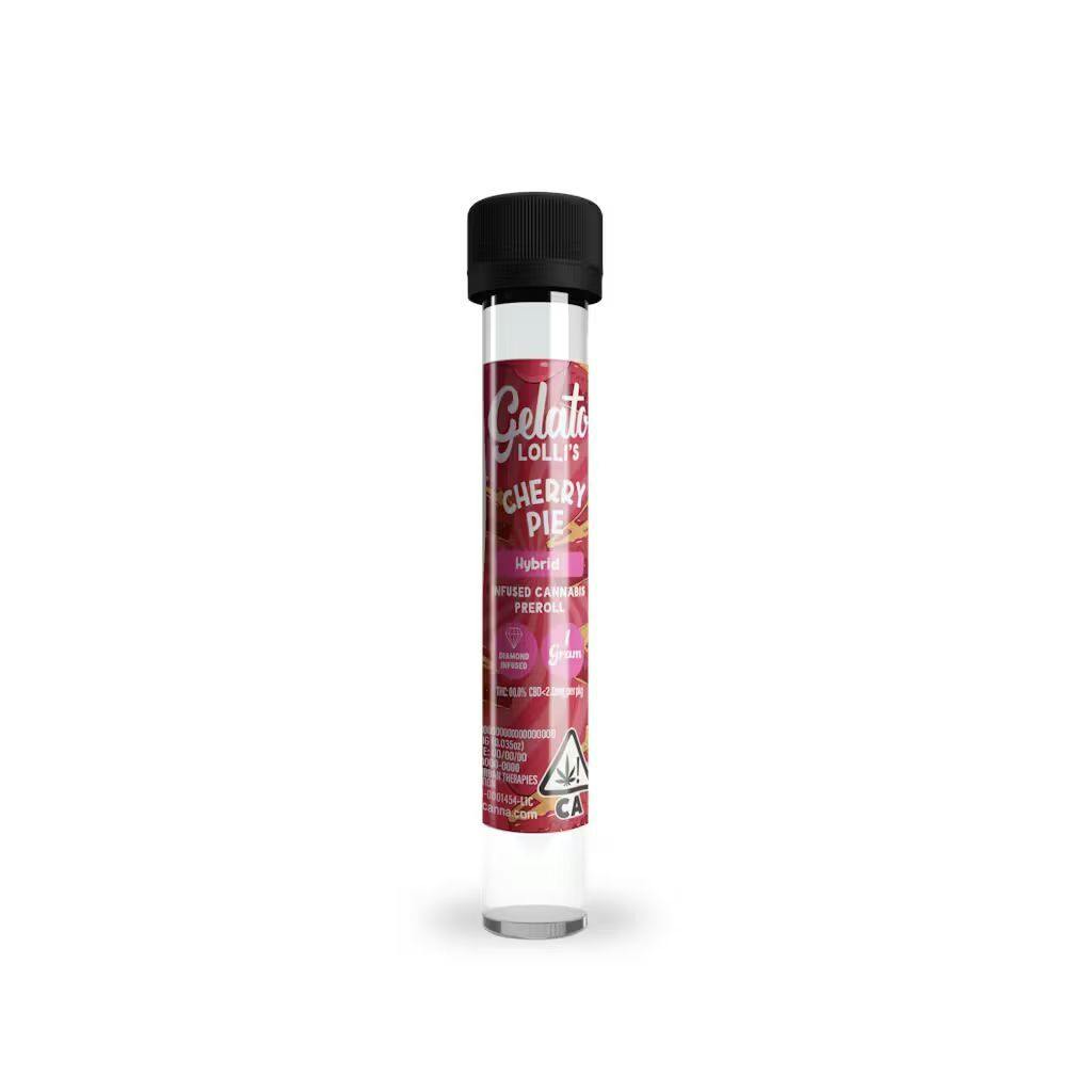 Gelato - Cherry Pie - Hybrid - Infused Preroll - 1.2g