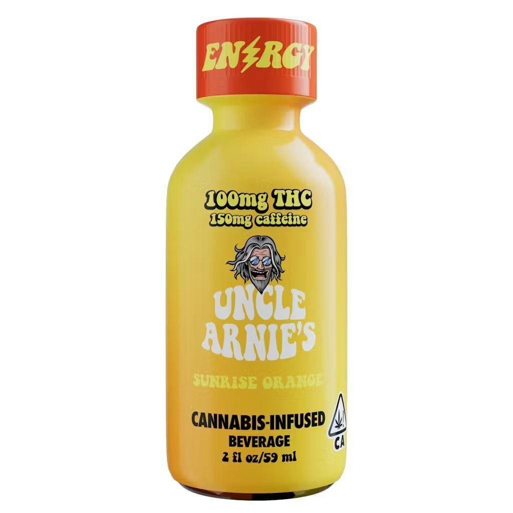 Uncle Arnies - Lemon Mint 4:1 THC/CBD - Hybrid - Shot - 100mg