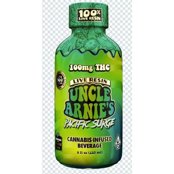 Uncle Arnies - Pacific Surge - Live Resin Drink - 100mg