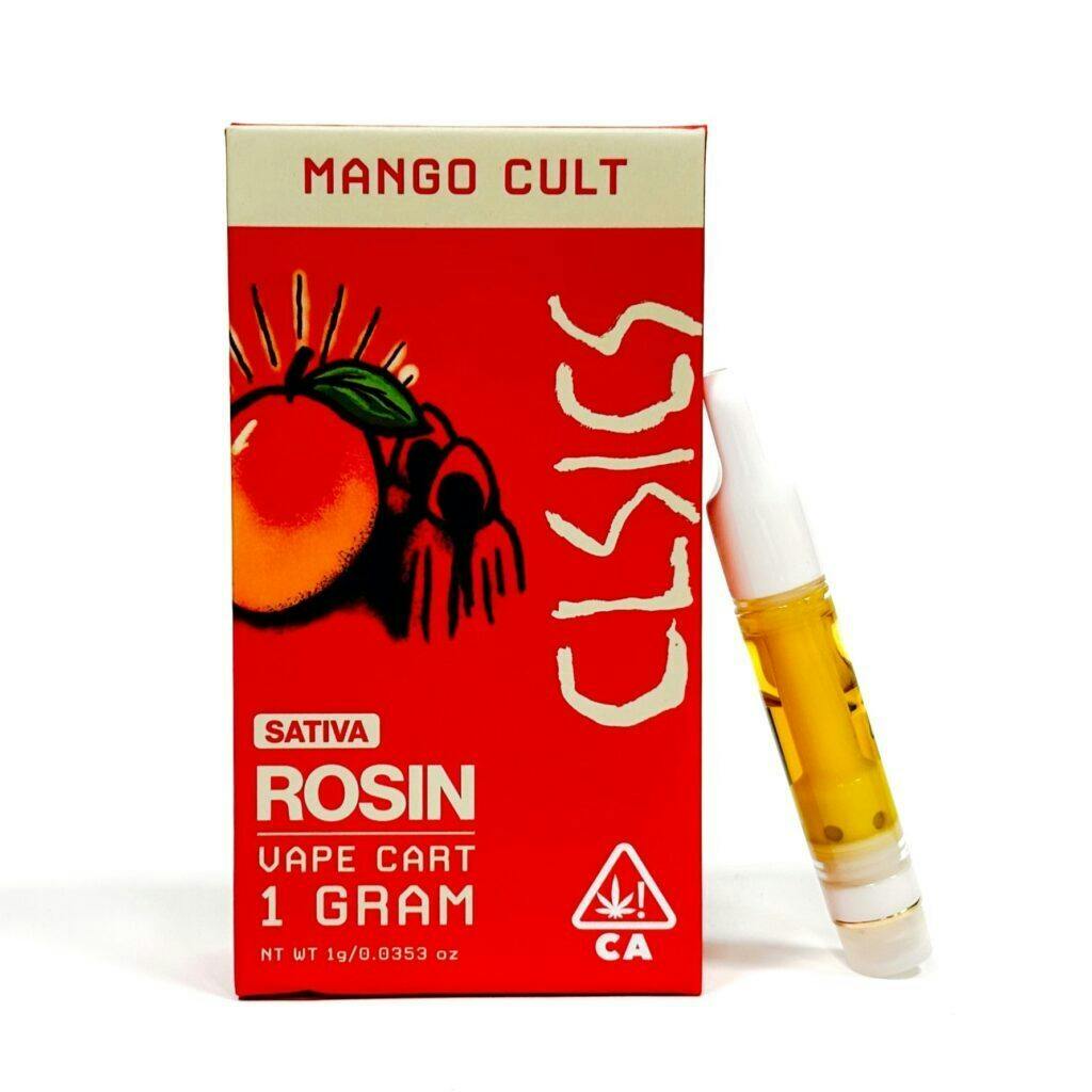 Clsics - Mango Cult - Sativa - Live Rosin Cartridge - 1g