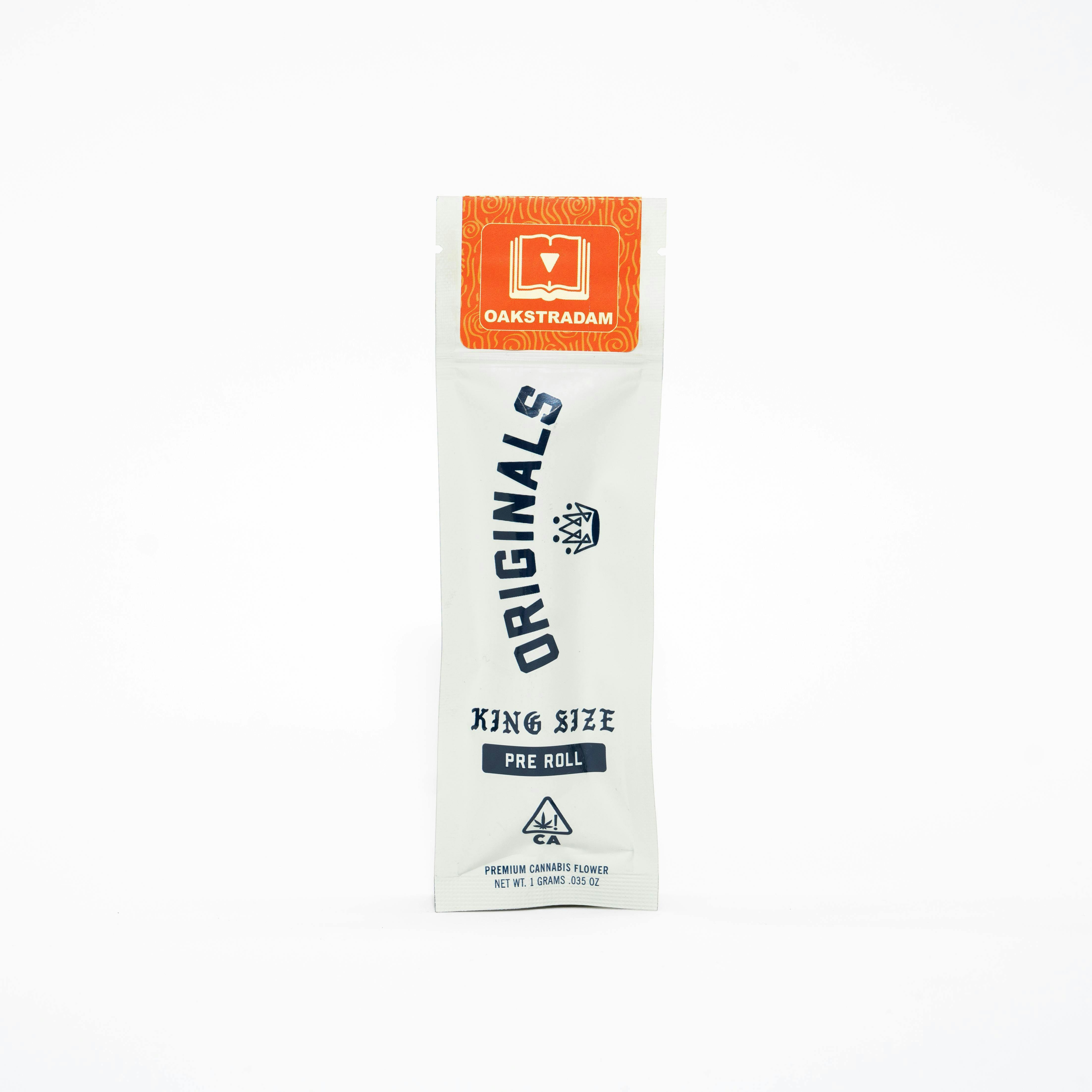 ORIGINALS - OAKSTRADAM OG - INDICA - PREROLL - 1 g