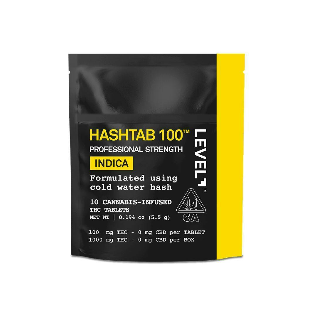 Level - Indica - Hashtab 100 - 10 count - 1000mg