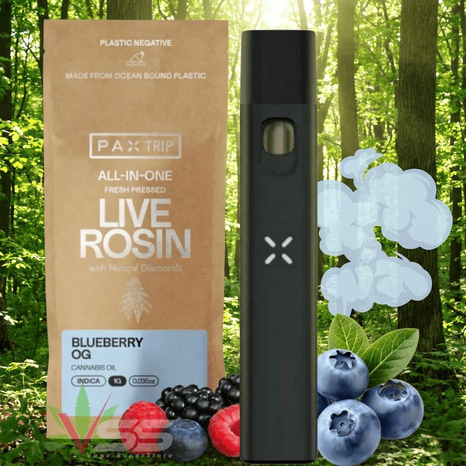 PAX - BLUEBERRY OG - INDICA - LIVE ROSIN AIO - 1 g