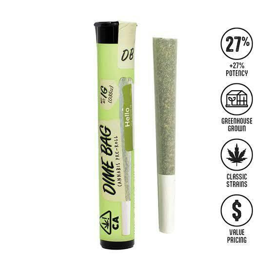 DIME BAG - CAPITOL CHILLZ - HYBRID - PRE ROLL - 1 g