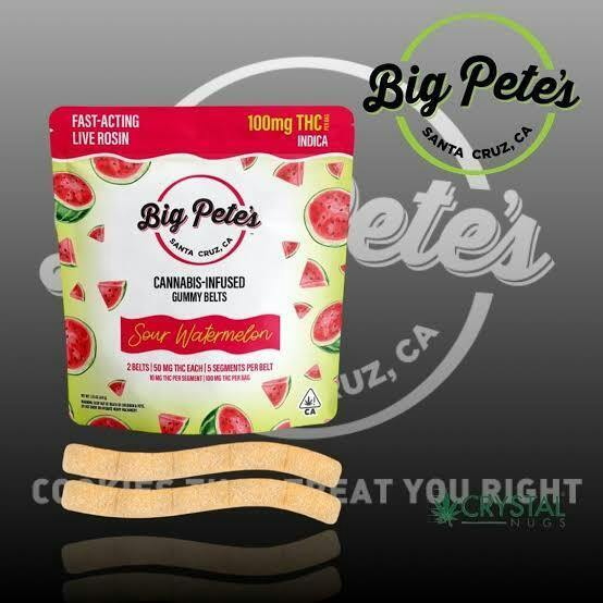 BIG PETES: Sour Watermelon - Belts