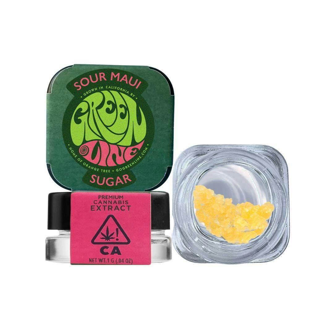 GREEN LINE - SOUR MAUI - SUGAR - 1 g