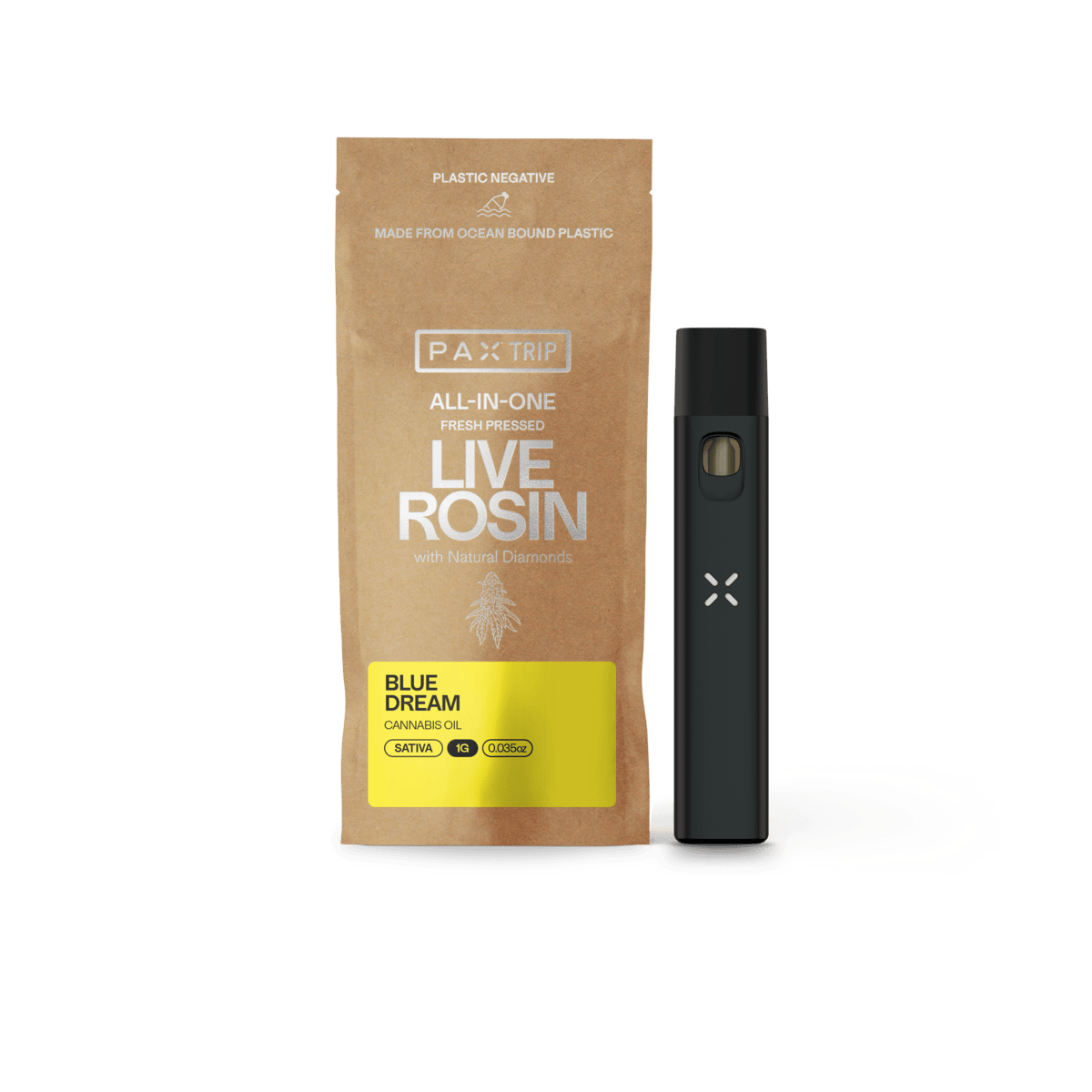 PAX - BLUE DREAM - SATIVA - LIVE ROSIN AIO - 1 g