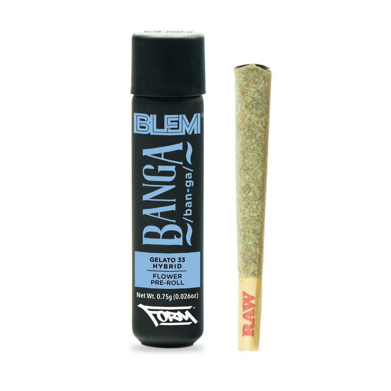 BLEM - BANGA - HYBRID - PRE ROLL - 0.75 g