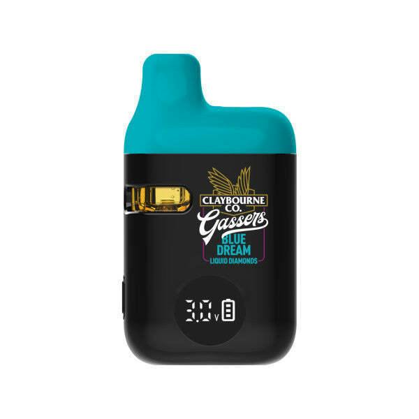 CLAYBOURNE CO. - BLUE DREAM - SATIVA - GASSERS - LIQUID DIAMOND - AIO VAPE - 1 g