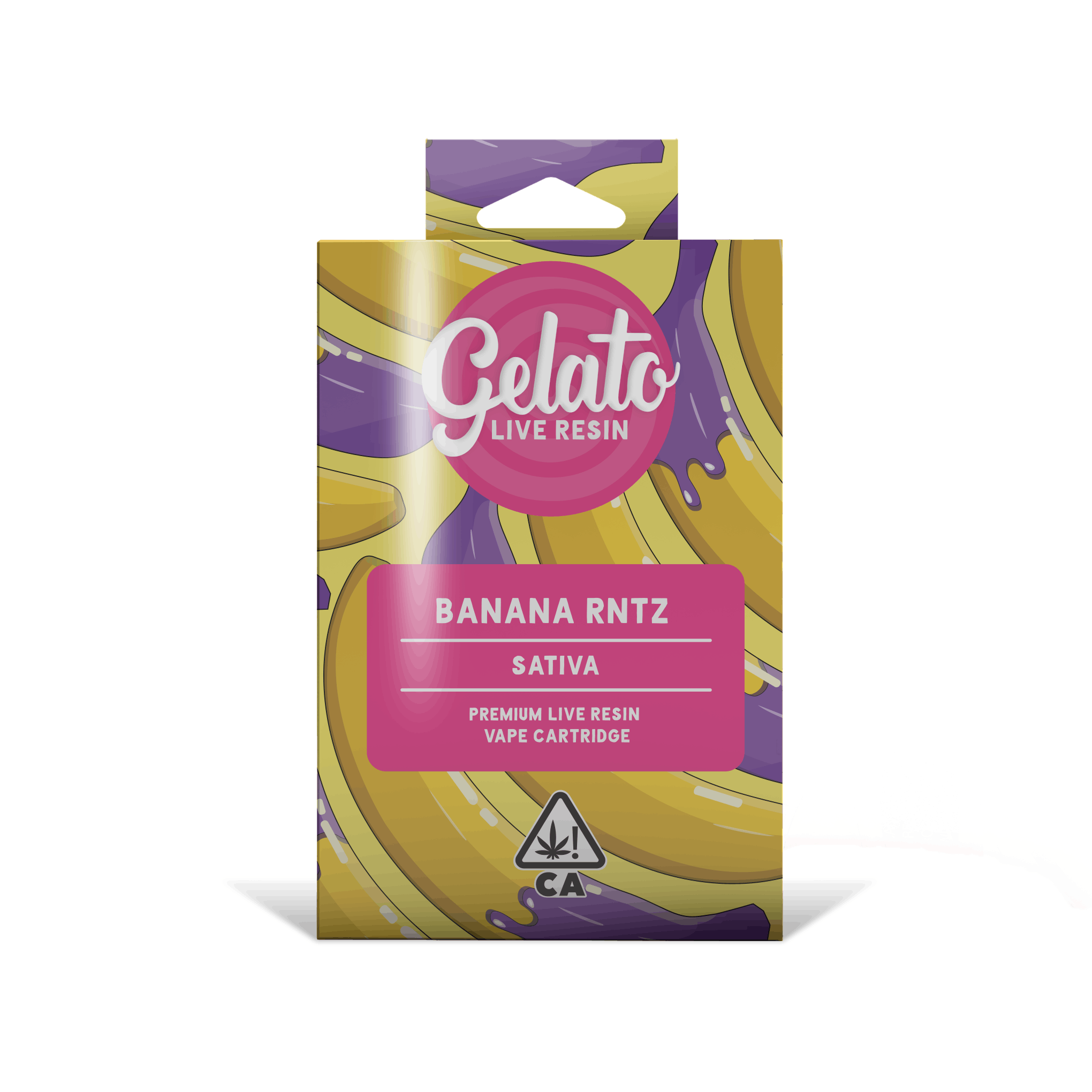 GELATO - BANANA RNTZ - SATIVA - LIVE RESIN CARTRIDGE - 1 g