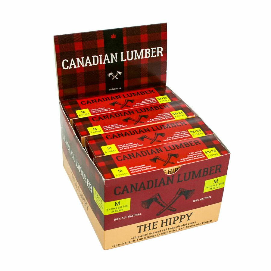 Canadian Lumber - Hippy - 50/50 Blend Unbleached Pure Hemp & Flax Cones