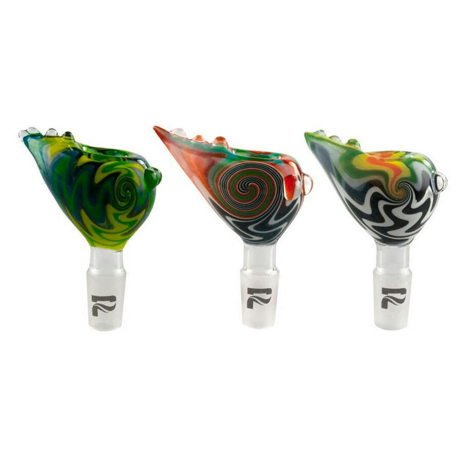 Pulsar Worked Bowl w/ Handle 14mm