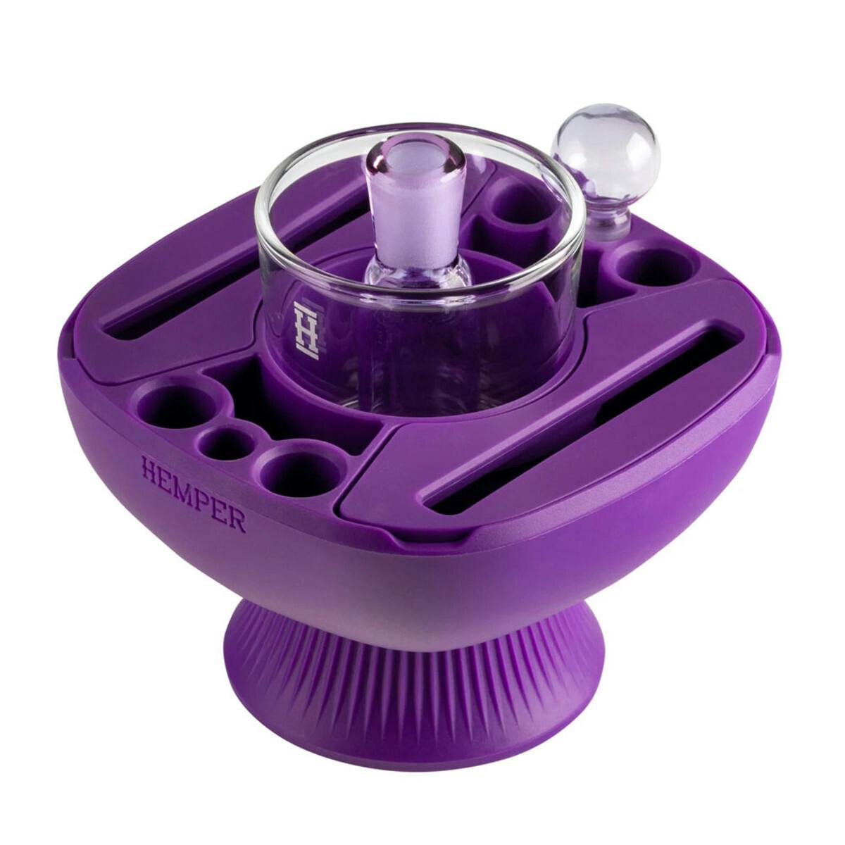 Hemper Iso-Plex Isopropyl Cleaning Station - Purple