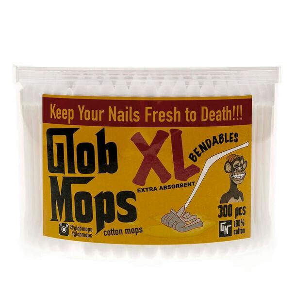 Glob Mops XL Bendables Dual Tip Cotton Swabs - 300CT TUB