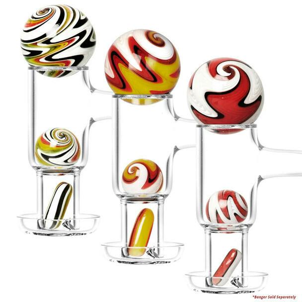 Pulsar Terp Slurper Wig Wag Set - 3pc - Assorted colour
