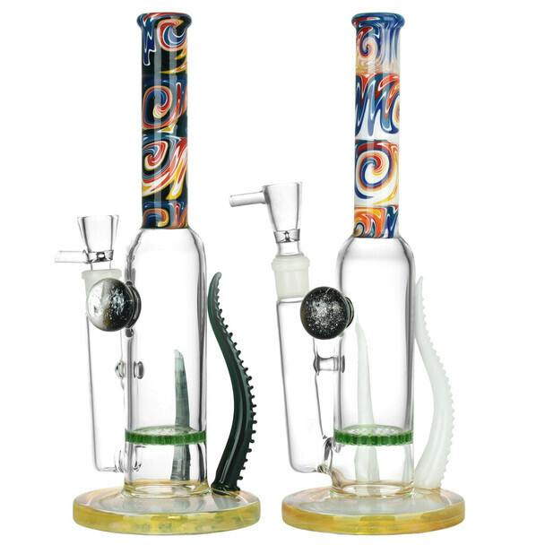 Galaxy Kraken Water Pipe - 9.75"/14mm F - Colors Vary