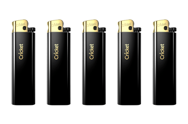 Cricket Flint Original - Black & Gold