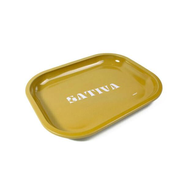 Giddy Small Rolling Tray - Sativa