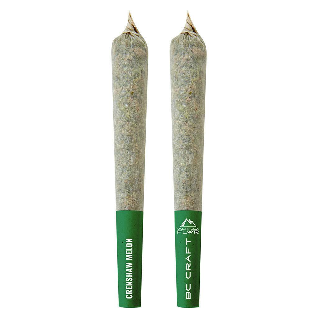 Valhalla Flwr - Crenshaw Melon Pre-Roll - Sativa - 5x0.5g