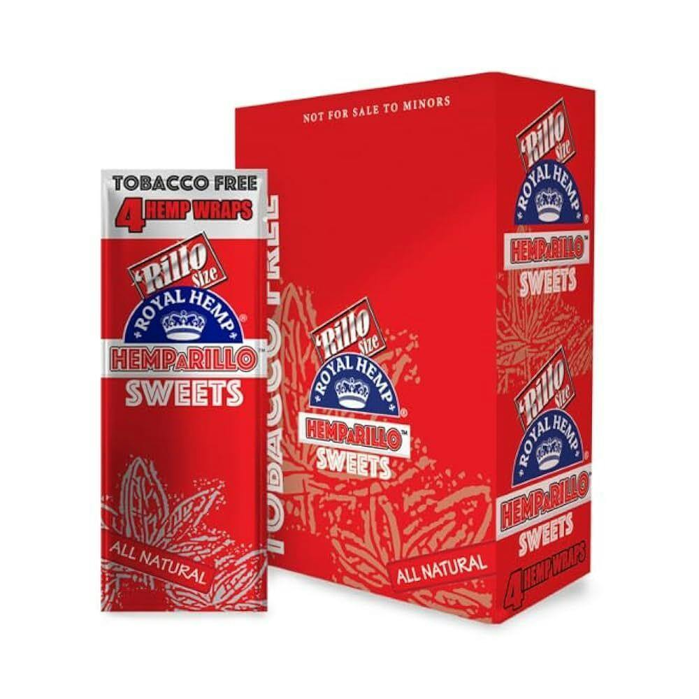 Royal Blunts - Hemparillo Wraps - 4 pack - Sweet