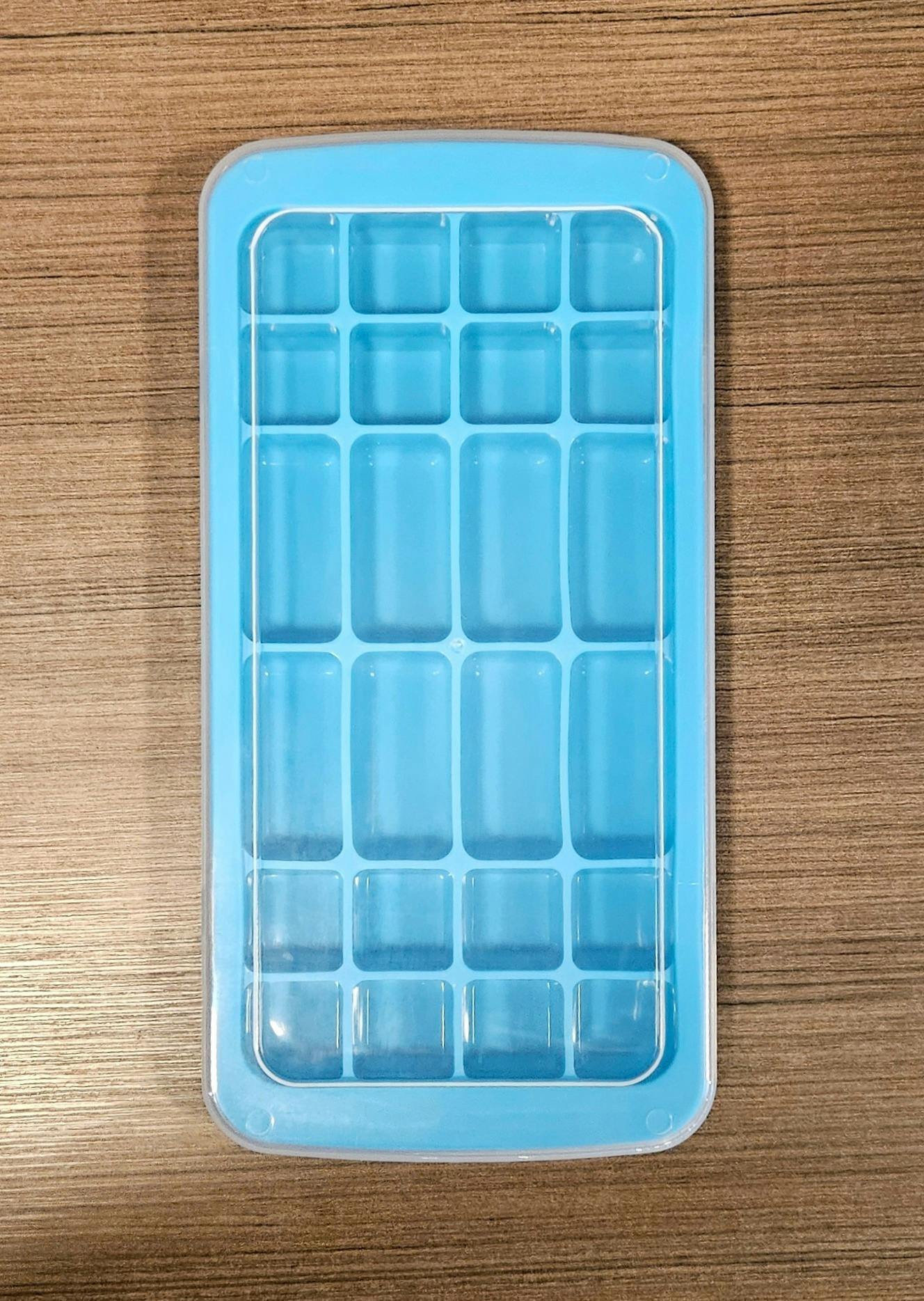 Dope Molds - 24 Cavity Cube Silicone Tray with Lid - Blue