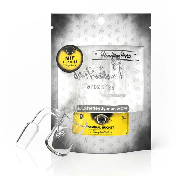 Honeybee Herb - Original Bucket Banger - 90 degree Male - 14 mm