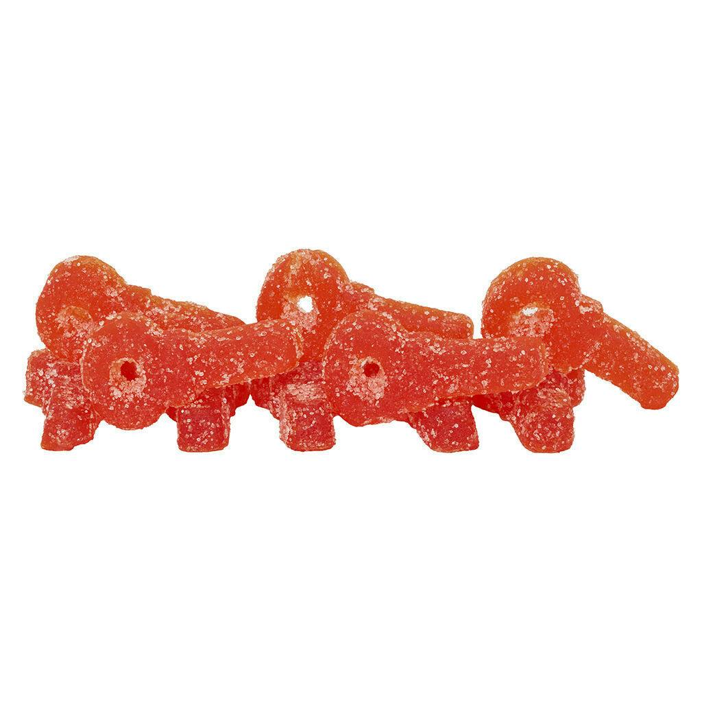 XMG Atomic Sours - Foggy Peaches Gummies X Pack - Hybrid - 10x1 Pack