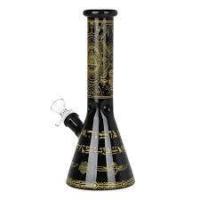 Infernal Eye - Beaker Glass Water Pipe - 9.75" / 14mm F