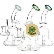 SeshGear - Bell Style Glass Dab Rig - 6.25" - 14mm F / Colors Vary