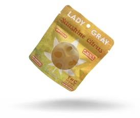 100mg (S) Sunshine Citrus Gummies by LADY GRAY GOURMET MEDIBLES
