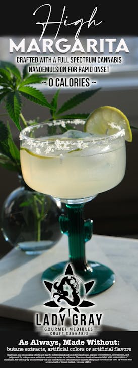 100mg High Margarita by LADY GRAY GOURMET MEDIBLES