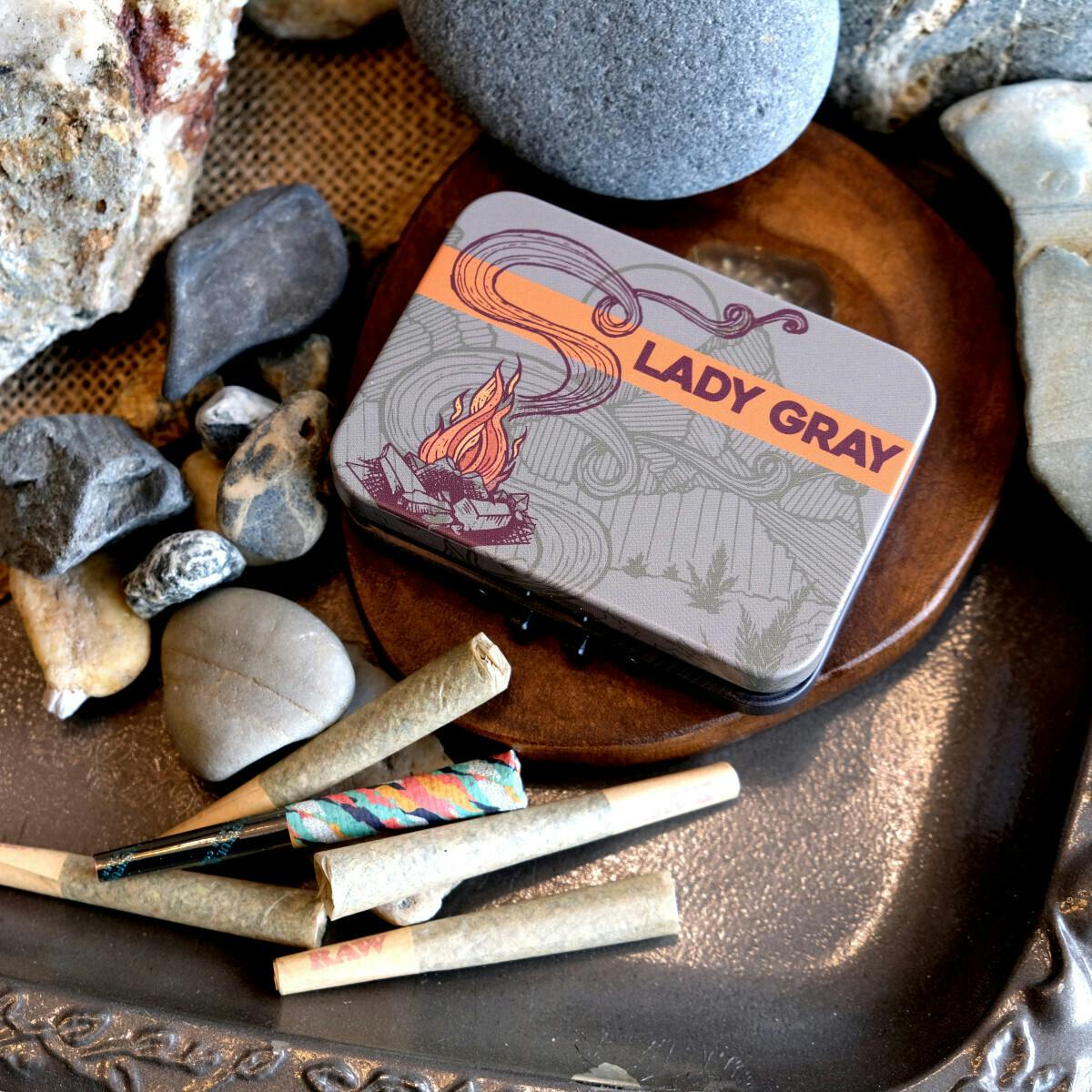 5 x .5g Watermelon Wonder Kief Kissed PR Tin by LADY GRAY