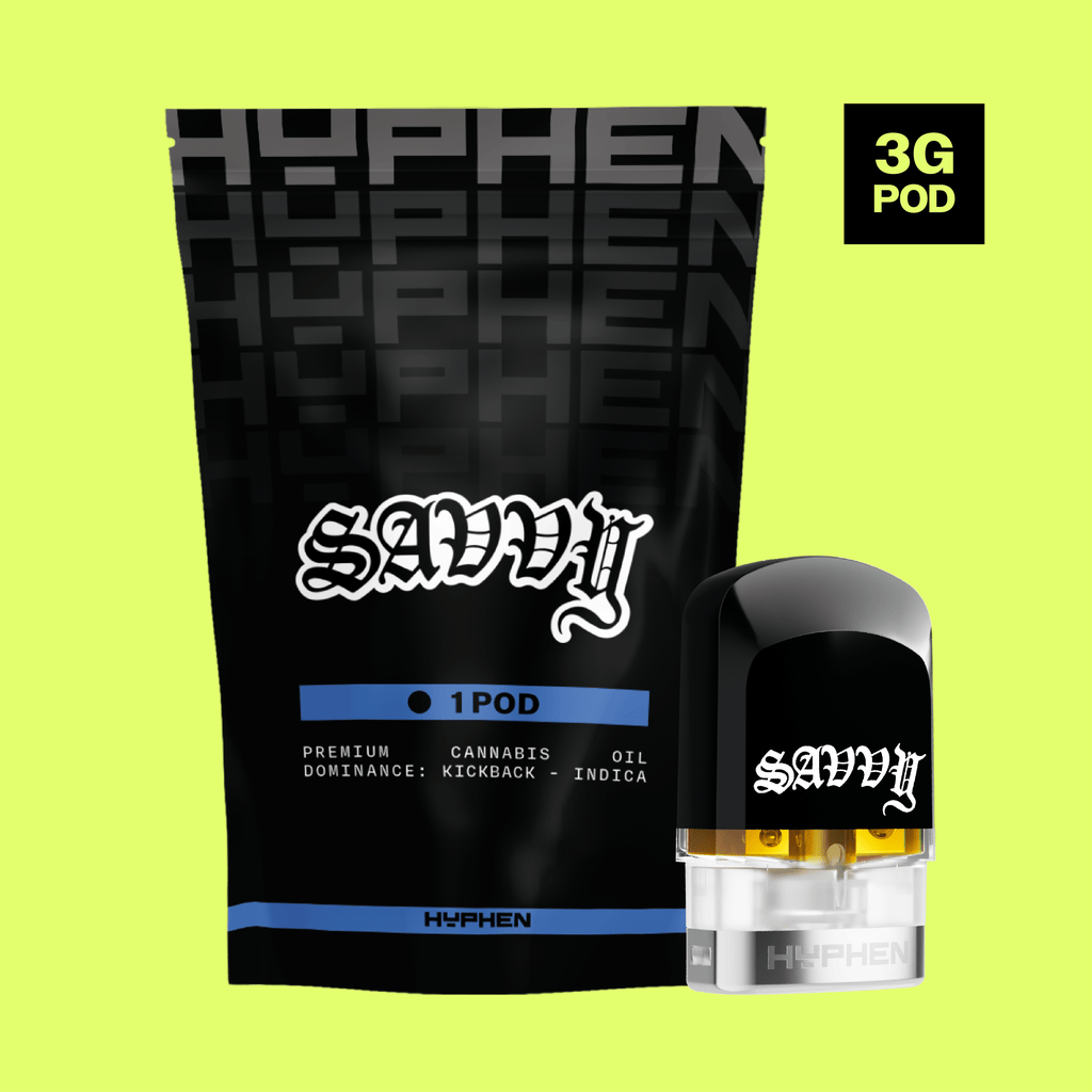 Savvy HYPHEN Grape Kush 3g Pod