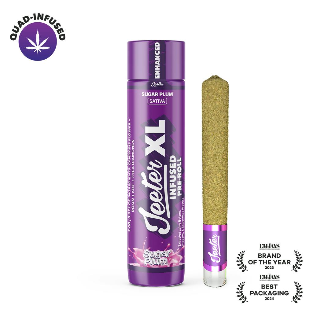 Jeeter XL Sugar Plum Infused Pre-Roll 2g [1pk]