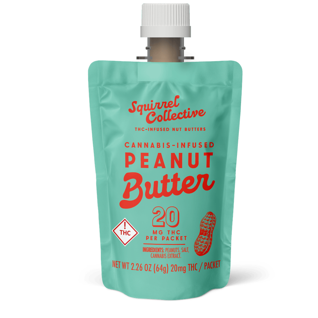 Squirrel Collective Peanut Butter Spread 20mg [1pk] Snacks