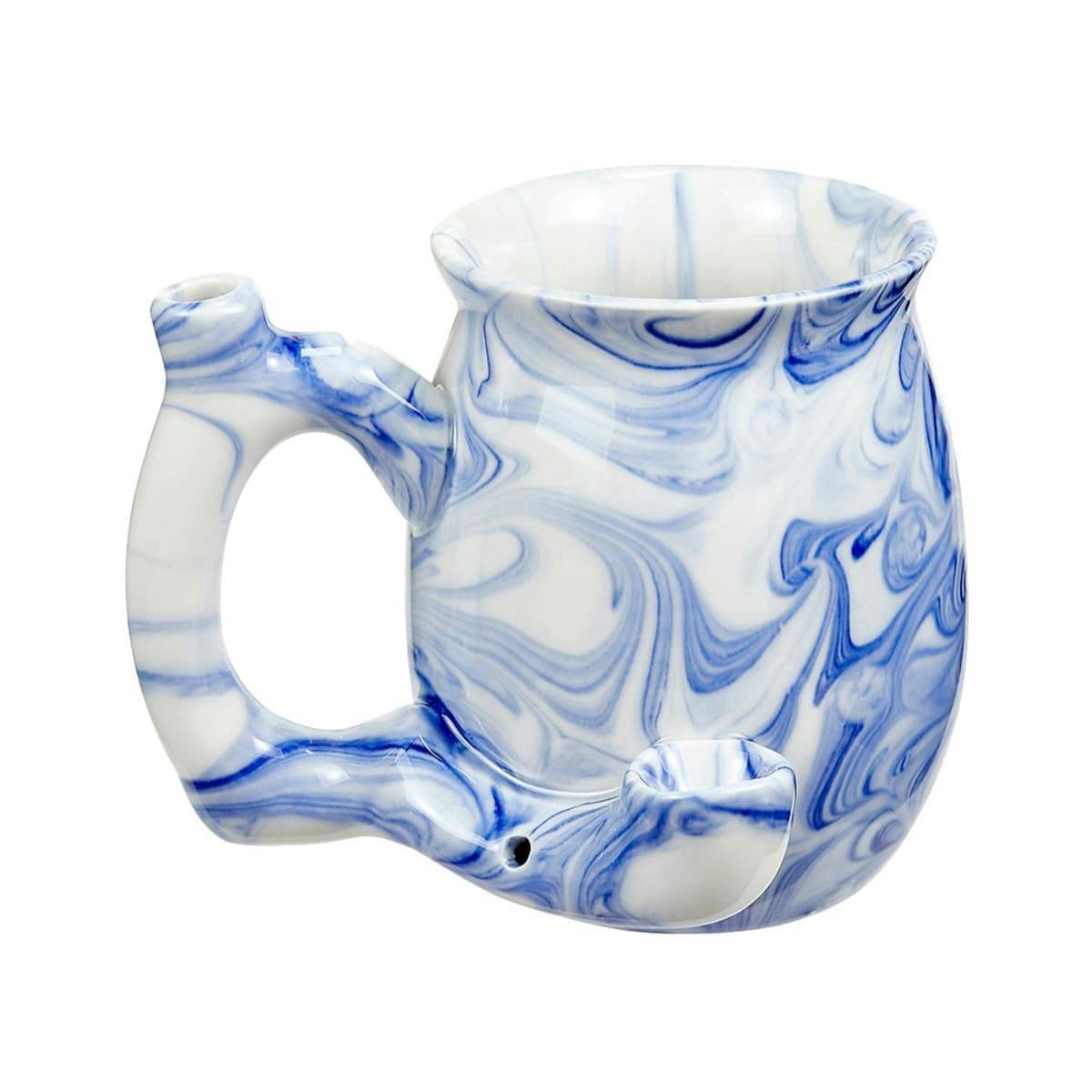 Blue/White Swirl