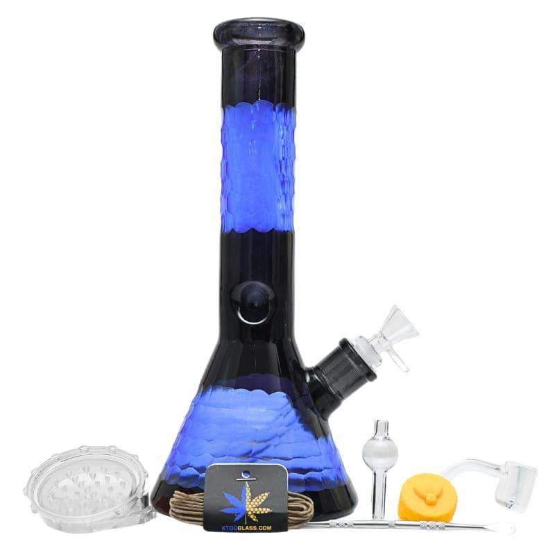 Shadow Dusk Glass Bong 9-in-1 Dab Kit